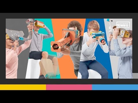 Релизный трейлер VR-набора для Nintendo Labo
