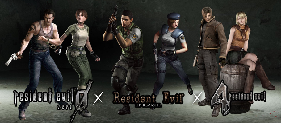 Resident Evil HD Remaster, Resident Evil 0 и Resident Evil 4 выйдут на Nintendo Switch 21 мая